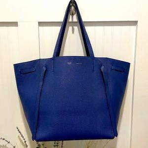 Celine Cabas Phantom Cobalt Blue